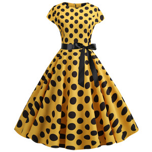 strapless open back dress Zapaka Women Red Plaid Retro Dress Style 1950s Dress with Short Sleeves, Red Plaids / XL main image 1