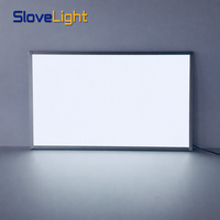 Panneau lumineux LED en acrylique transparent flexible et mince, température de couleur réglable, économie d'énergie, longue durée de vie, IRC>80