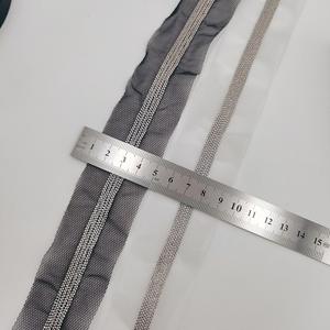 JFL056 8-reihige Perlenkette Kupfer Eisen Pailletten Code Spitze Kleidungs stück Damen mantel Zubehör Kragen - Product Image 2