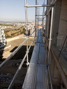 Derfon vente en gros Q235 échafaudage passerelle construction planche d'acier 2m 3m <span class=keywords><strong>4m</strong></span> panneau d'échafaudage galvanisé - Product Image 4
