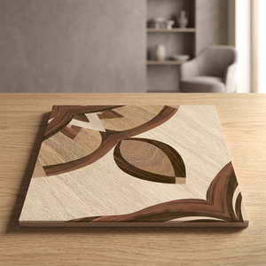Carreaux de mur en pierre antique de match de livre en bois 300x300mm Design de cour rurale mate - Product Image 4