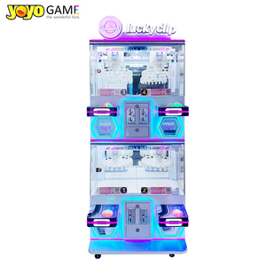 Machine à pinces à prix pour 4 joueurs, 2 niveaux, à monnayeur, pour centres commerciaux et salles d'arcade, en métal, garantie 1 an - Product Image 1