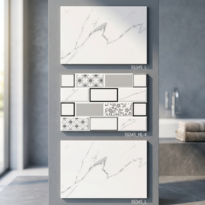 Azulejos de Pared de Cerámica Digital HD de 12x18 Pulgadas, Coloridos y Esmaltados, para Interiores, Baños y Cocinas - Product Image 1