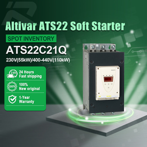 ซอฟต์สตาร์ทเตอร์ ATS22C21Q รุ่นใหม่ สำหรับมอเตอร์แบบอะซิงโครนัส 3 เฟส 230 ถึง 440 โวลต์ 55 ถึง 110 กิโลวัตต์ Altistart 22 ซอฟต์สตาร์ทเตอร์ ATS22C21Q - Product Image 1