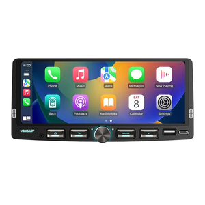 Tư nhân khuôn 1 DIN 6.86 inch Xách Tay Xe MP5 Máy nghe nhạc Màn hình cảm ứng GPS <span class=keywords><strong>Android</strong></span> tự động phổ Bảng điều khiển Stereo đài phát thanh mới Carplay - Product Image 1