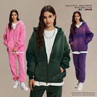 Vêtement d'hiver pour homme de haute qualité, vente en gros, sweat-shirts à capuche imprimés tendance, logo personnalisé, fermeture éclair double tête, épaissi