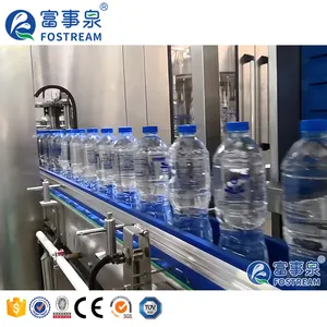 High Quality Complete 3 in 1 Rotary Mini 200ml 500ml Small Bottle Water Filling Machine
