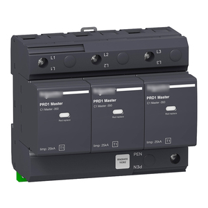 16362 Prd1 Supresor de Sobretensiones Modular - 3 Polos + N 350v con Transferencia Remota - Product Image 1