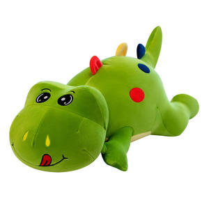 <span class=keywords><strong>Coussin</strong></span> de couverture double usage en peluche super douce, couverture de sieste pour enfants, climatiseur de voiture, oreiller de dessin animé tricératops pour le commerce extérieur - Product Image 5