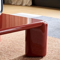 Vente directe usine – Table basse créative en laque cuite, design de niche, simple, multicolore, personnalisable