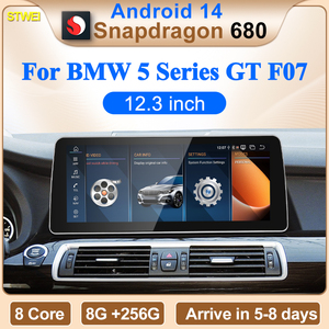 Lecteur multimédia automobile CNSTWEI 12,3 pouces Qualcomm Snapdragon 685 6225 Android 14 compatible avec BMW Série 2 F45 F46 - Product Image 2