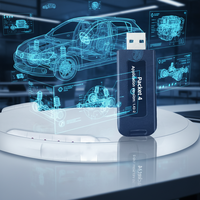 USB Dongle ECU Programación Tuning Herramientas EEPROM Flasher para SM2 Pro SM3 para PCM Master Módulos más nuevos PAQUETE 4 Licencia