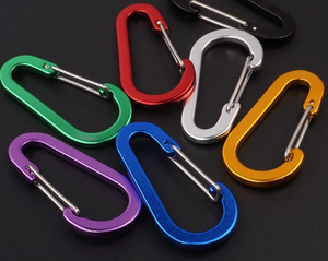 Mosquetón de Montañismo NEWMAJOR, Anillo en D de 7 cm, Clip de Acero, Herramienta Multideportiva para Pesca, Llavero, Modelo NAR274 CN;<span class=keywords><strong>SHN</strong></span> - Product Image 4
