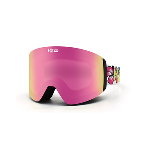 Masque de ski sans monture avec aimants UV400, logo personnalisé, anti-buée, lentilles durables, protection pour snowboard, lunettes de neige, masque de neige, lunettes de ski - Product Image 2