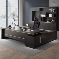 Grande combinaison de chaises de bureau en bois moderne pour les patrons directeurs généraux directeurs-pour la maison ou les postes de travail