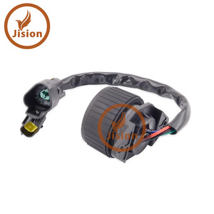 21Q4-20812 R-9 R220-9 R210-9สำหรับรถขุดลูกบิดคันเร่งหมุนสวิตช์ลูกบิดเชื้อเพลิง - Product Image 1
