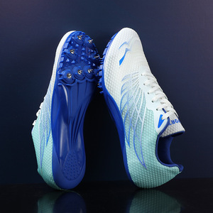 Chaussures à <span class=keywords><strong>pointes</strong></span> synthétiques légères, directement de l'usine, pour les sprints et le saut en longueur ; <span class=keywords><strong>pointes</strong></span> de course unisexes pour les compétitions sportives - Product Image 4