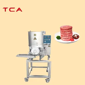 chicken burger maker machine/ automatic hamberg meat pie making machine suppliers