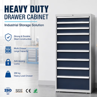 Armoire à outils robuste personnalisée OEM/ODM/OBM avec configuration de rangement modulaire pour la maintenance MRO et la gestion des équipements