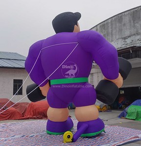 Bonne qualité gonflable Muscle Man Commercial gonflable publicité géant gonflable Fitness concessionnaire de voitures pour la publicité - Product Image 5