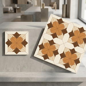Azulejos de Cerámica Digitales para Piso/Pared Marca Vistaar, 300x300mm 400x400mm, Ladrillo Refractario para Baño y Pasillo, Grado Premium - Product Image 1