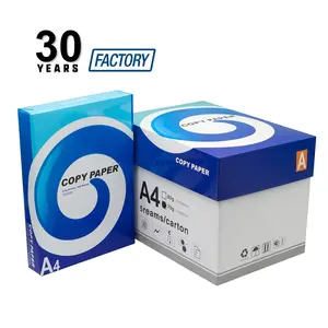 China Fabricantes OEM 70GSM 75GSM 80GSM 100% Polpa A4 Copiador De Papel 500 Folhas/Resma-5 Resmas/Caixa a4 Cópia em Papel