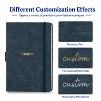 Carnet d'entreprise personnalisé ODM format A5 avec logo sur mesure, pages intérieures, style calendrier 2027, fabrication en usine