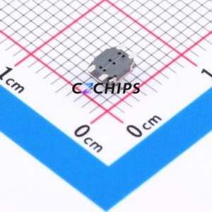 TS-1071SA-A4B3-D4 Tactile Switch SMD,3x3.5mm Switch Single Pole Single Throw Round Button 2.5N Vertical Mount - Product Image 2