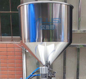 Vertical Cream & High Viscosity Liquid <b>Filling</b> <b>Machine</b>, Pneumatic Quantitative Bottle <b>Filling</b> for Paste Oil Body Wash Ointment - Product Image 3