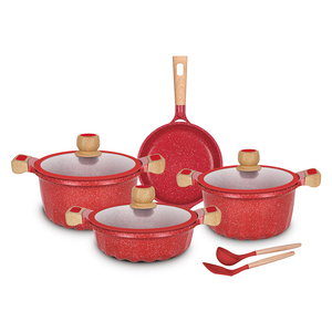 中国Cooklover16/20/24/28/32cmスープポットノンスティックコーティング調理器具セット - Product Image 3