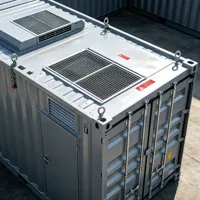 Générateur d'énergie silencieux conteneurisé 450 kVA 360 kW 480 V 50 Hz avec système de démarrage automatique pour l'alimentation des machines de construction