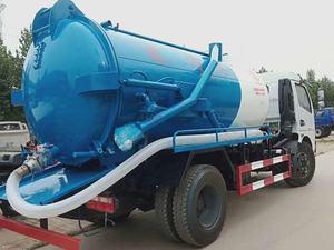 <span class=keywords><strong>Alcantarillado</strong></span> Cesspit Emptier Succión Vacío Aguas residuales Tanque séptico Camión Venta caliente - Product Image 3
