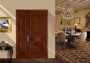 Madera dura Tropical semi sólido <span class=keywords><strong>de</strong></span> madera contrachapada <span class=keywords><strong>de</strong></span> madera original <span class=keywords><strong>de</strong></span> uno y medio puertas <span class=keywords><strong>de</strong></span> entrada <span class=keywords><strong>de</strong></span> África <span class=keywords><strong>la</strong></span> puerta del apartamento <span class=keywords><strong>de</strong></span> los precios <span class=keywords><strong>de</strong></span> los - Product Image 4