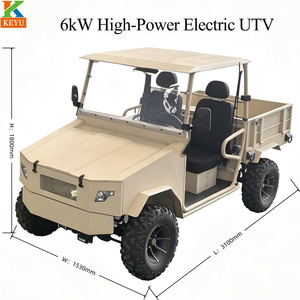 RWD-EUTV 2WD/4WD Switchable Dual Motor Heavy Duty Farm Orchard Off Road Side by Utility Vehicle Dual PMSM Motors (4kW Front + 6k - Product Image 6