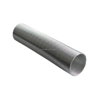 Nouveau Tuyau d'échappement pour Chauffage d'appoint de Stationnement 80mm*1m en Feuille d'aluminium, Conduit de Sortie d'Air Certifié IATF16949, Marque Liyang, Mitsubishi