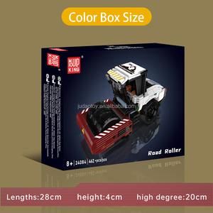 Khuôn Vua 24083 Đường Con <span class=keywords><strong>L</strong></span>ăn Kỹ Thuật Xe Khối Xây Dựng Thiết <span class=keywords><strong>L</strong></span>ập Xe Tải Câu Đố Đồ Chơi Moc Gạch Bộ Dụng Cụ Cho Trẻ Em Món Quà Giáng Sinh - Product Image 6