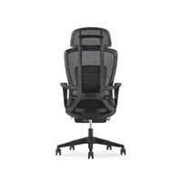 Mobilier de bureau moderne Foshan accoudoir confortable chaise de bureau ergonomique en maille pivotante réglable avec soutien lombaire