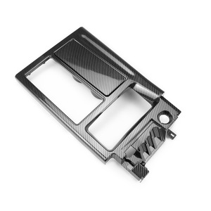 Chevrolet Corvette Carbon Fiber Dash Frame Panel Manual Shift Control <b>ABS</b> Material - Product Image 2