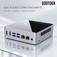 Mini PC Moore Threads GPU AI Edge Computing 50 TOPS NPU Mémoire Unifiée LPDDR5 Qwen3 8B Déploiement en un Clic Ubuntu