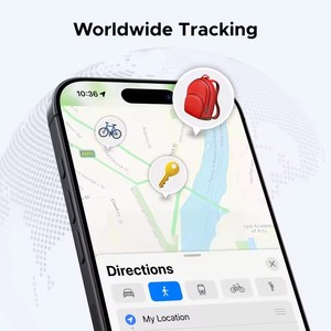 CM816 UGREEN Smart Tag, traceur de clés, localisateur d'objets, étiquette intelligente avec une autonomie de batterie jusqu'à 2 ans pour <span class=keywords><strong>iPhone</strong></span> <span class=keywords><strong>Apple</strong></span> Find My - Product Image 6