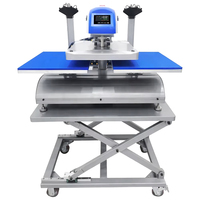 40X60 En Verschillende Grootte Optionele Dubbele Warmtepers Voor T-Shirt Automatische Hittepersmachines