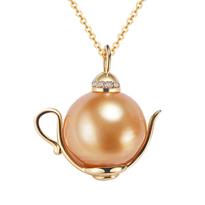 Collar Zhuji para Mujer de 45 cm con Cuentas de Perla Tamsui Heavenly Maiden de 6-6.5 mm, Brillantes, con Cierre de Plata Japonesa S925 - Product Image 5