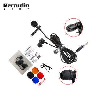 GAM-Mini micrófono Lavalier de solapa con Clip, 150mm, conector de salida de auriculares para teléfono Android, Smartphone, cámara <span class=keywords><strong>DSLR</strong></span>, 3,5 - Product Image 3