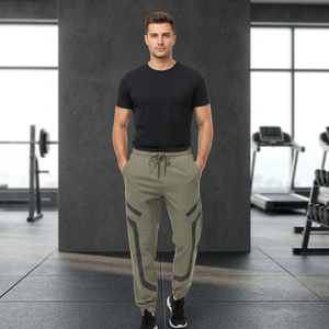 Hot Selling Lightweight Elastic Waist Men's Gym <b>Joggers</b> Sports Track Pant <b>Trouser</b> Casual Daily Wear Breathable Quick Dry High - Product Image 4