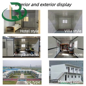 บ้านคอนเทนเนอร์สำเร็จรูปแบบพับได้ชนิด Z ที่สามารถสร้างได้ชั่วคราว บ้านเคลื่อนที่แบบพกพาสำหรับขาย - Product Image 4