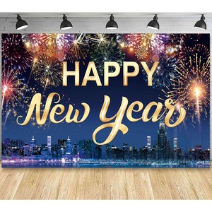 Tela <span class=keywords><strong>de</strong></span> Fondo para <span class=keywords><strong>Año</strong></span> <span class=keywords><strong>Nuevo</strong></span> 2026, Bandera <span class=keywords><strong>de</strong></span> <span class=keywords><strong>Cuenta</strong></span> <span class=keywords><strong>Regresiva</strong></span> para Nochevieja, Decoración para Fiestas y Eventos - Product Image 2
