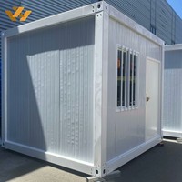 Maison conteneur modulaire durable à assemblage rapide avec panneau isolant pour l'hébergement sur chantier