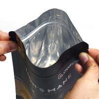 Sachets Doypack personnalisés imprimés à faible MOQ, refermables, durables, avec fermeture éclair, en film laminé de qualité alimentaire, pour bonbons gélifiés