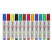 Marqueur textile permanent 2026 pour vêtements, lot de 10 couleurs, stylo marqueur pour jeans, sacs, chaussures, t-shirts, encre non toxique pour enfants et adultes
