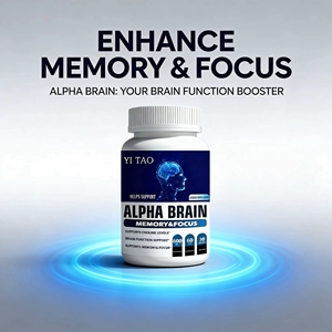 Cápsulas Alpha de marca privada OEM, cápsulas nootrópicas, suplementos concentrados de cápsulas Alpha para el cerebro - Product Image 4